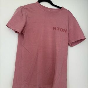 NYON Women's Short Sleeve Tee - Dusty Pink